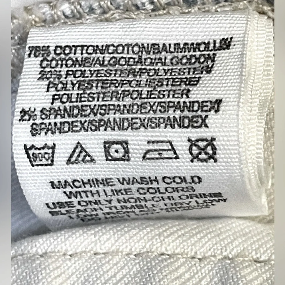 FREE PEOPLE Ikat Ankle Zip Skinny Jeans Low Rise Size 26 - Picture 9 of 9